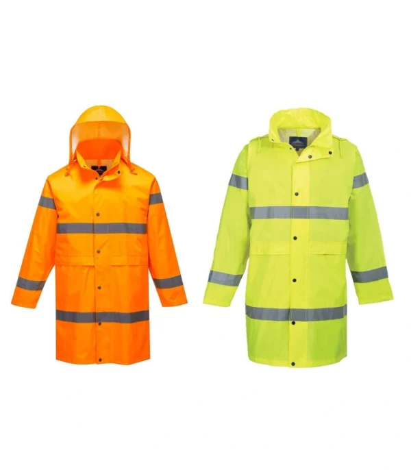 H442 Hi-Vis Rain Coat